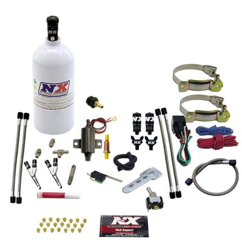 Nitrous Express 2 Cyl Vortech Nitrous Kit w/2.5lb Bottle Nitrous Systems Nitrous Express