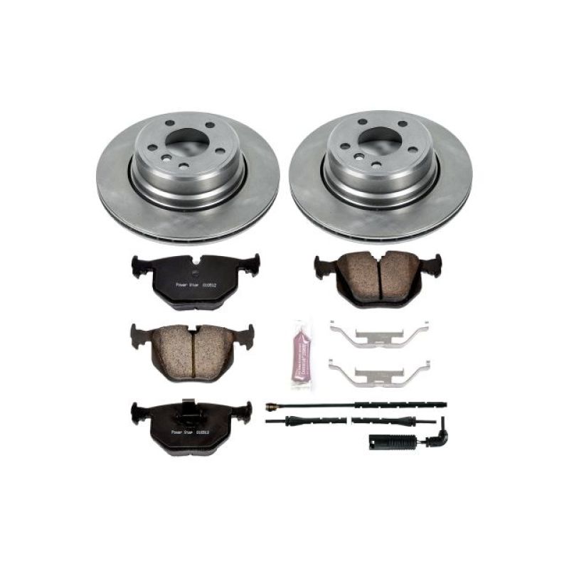 Power Stop 02-06 BMW X5 Rear Autospecialty Brake Kit Brake Kits - OE PowerStop