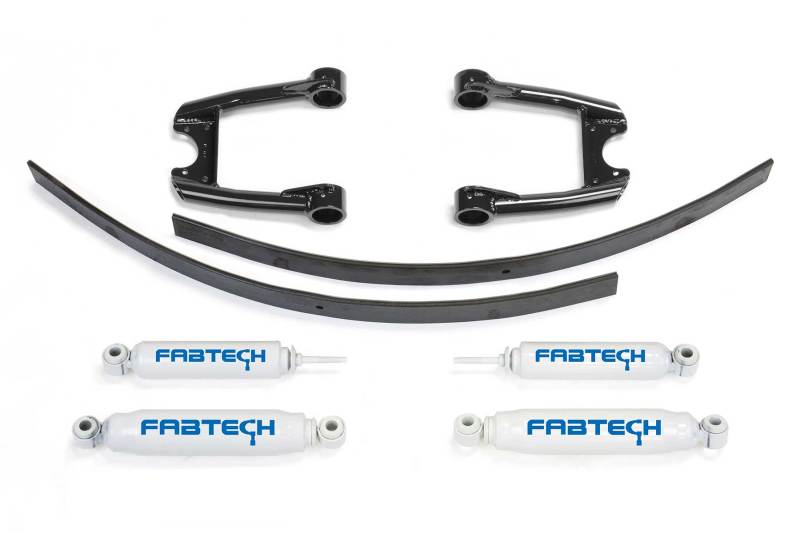 Fabtech 84-95 Toyota P/U 2WD 3.5in Perf Sys w/Perf Shks Lift Kits Fabtech