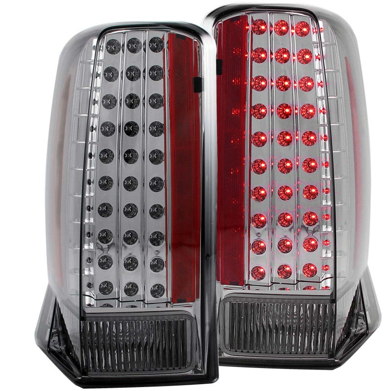 ANZO 2002-2006 Cadillac Escalade LED Taillights Smoke Tail Lights ANZO