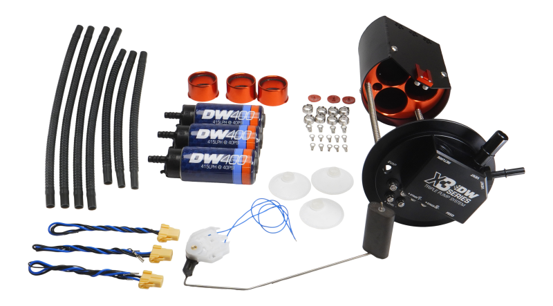 DeatschWerks 05-18 GM Truck X3 Module with DW400 Pumps Fuel Pumps DeatschWerks