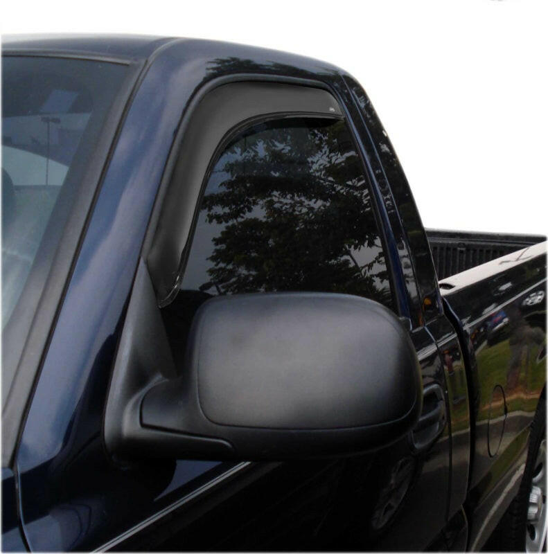 AVS 99-07 Chevy Silverado 1500 Standard Cab Ventvisor In-Channel Window Deflectors 2pc - Smoke Wind Deflectors AVS