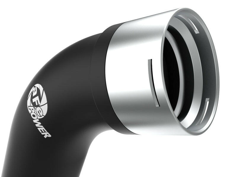 aFe BladeRunner Black 3in Intercooler Hot & Cold Side Pipe Kit 20-21 Jeep Wrangler V6-3.0L (td) Intercoolers aFe