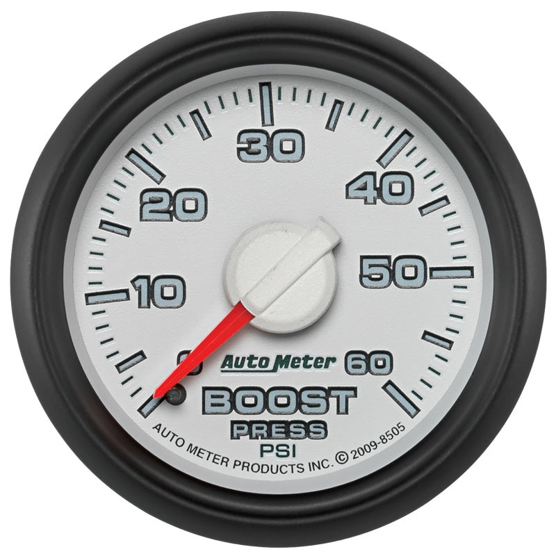 Autometer Factory Match 52.4mm Mechanical 0-60 PSI Boost Gauge Gauges AutoMeter