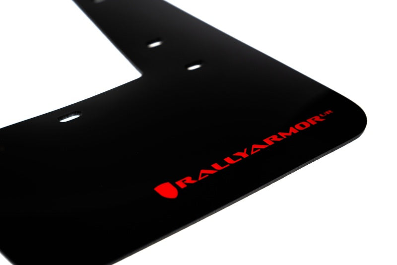 Rally Armor 23-25 Toyota GR Corolla Black UR Mud Flap w/Red Logo Mud Flaps Rally Armor