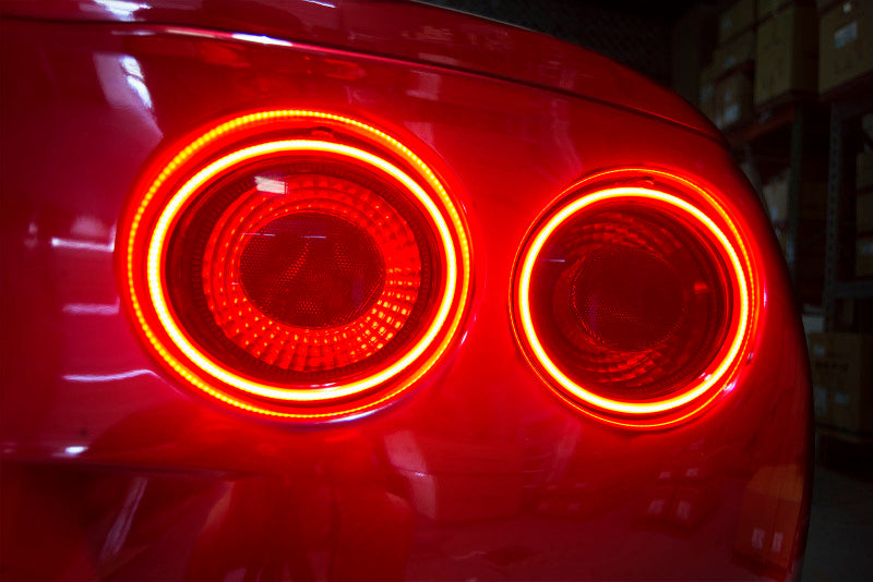Oracle Chevy Corvette C6 05-13 LED Waterproof Afterburner Kit - Red Fog Lights ORACLE Lighting