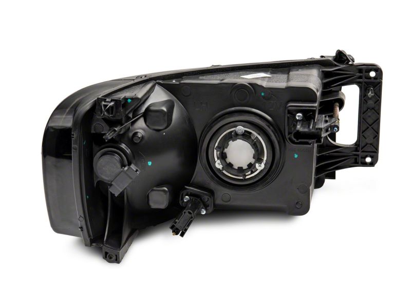 Raxiom 02-05 Dodge RAM 1500 Axial Series OEM Style Rep Headlights- Chrome Housing- Smoked Lens Headlights Raxiom