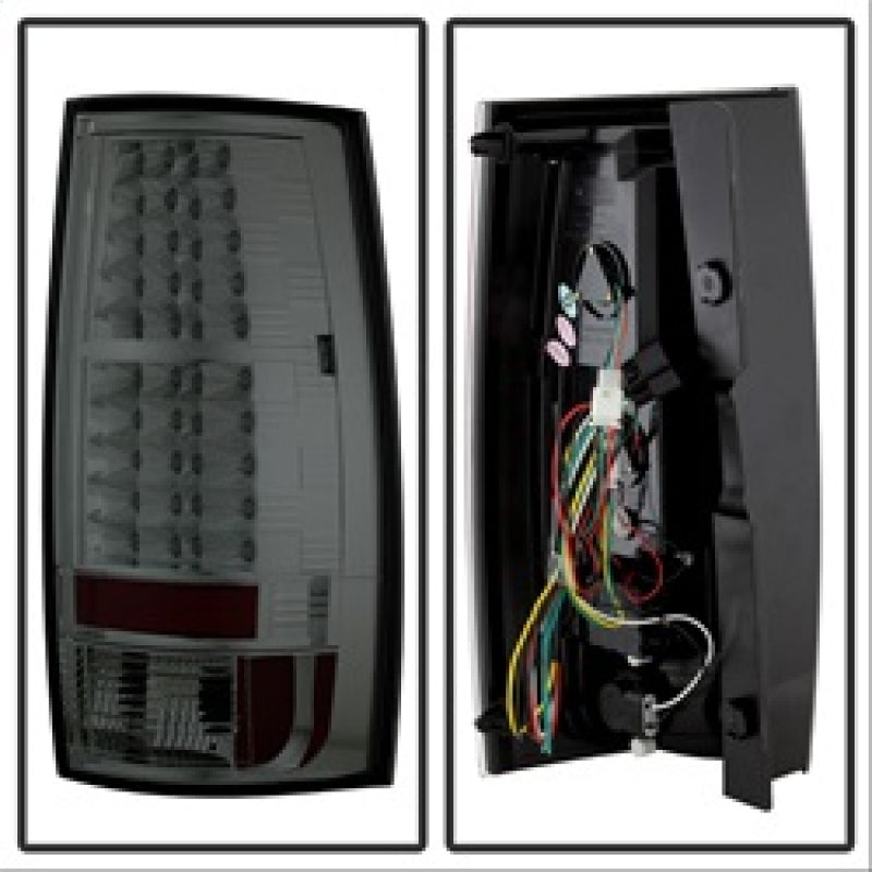 Spyder Chevy Suburban/GMC Yukon/Yukon Denali 07-14 LED Tail Lights Smke ALT-YD-CSUB07-LED-SM Tail Lights SPYDER