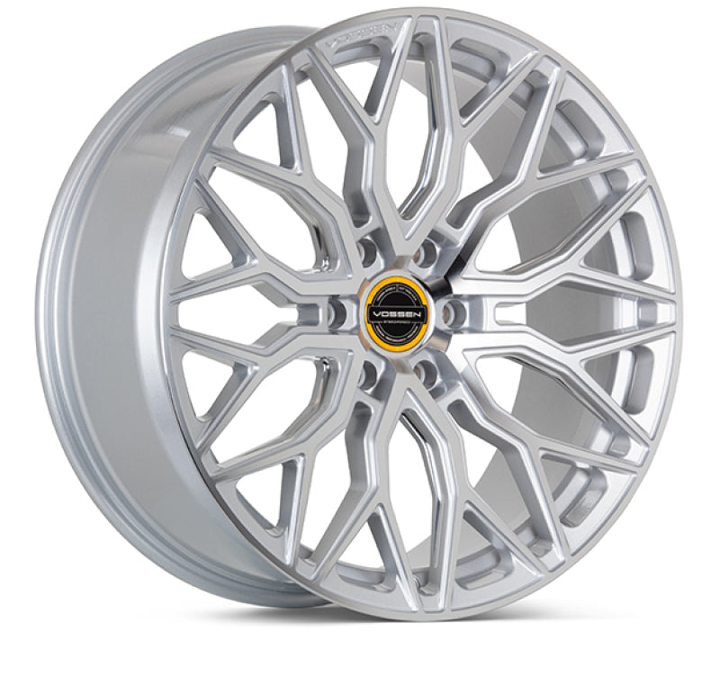 Vossen HF6-3 24x10 / 6x139.7 / ET25 / Deep Face / 106.1 - Silver Polished Wheel Wheels - Forged Vossen