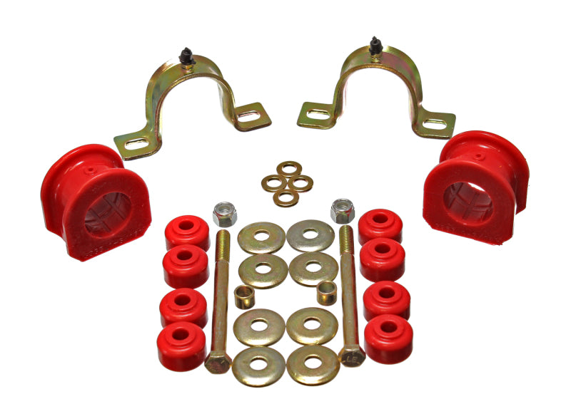 Energy Suspension Gm 4Wd Front Swaybar - 33Mm - Red Bushing Kits Energy Suspension