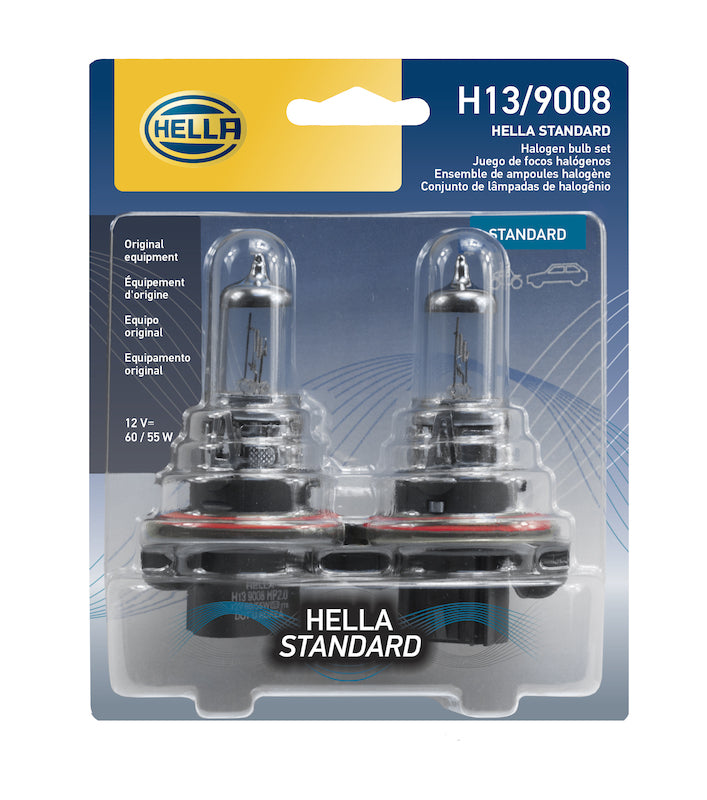 Hella Bulb H13 12V 60/55W P264T T4 (2) Bulbs Hella