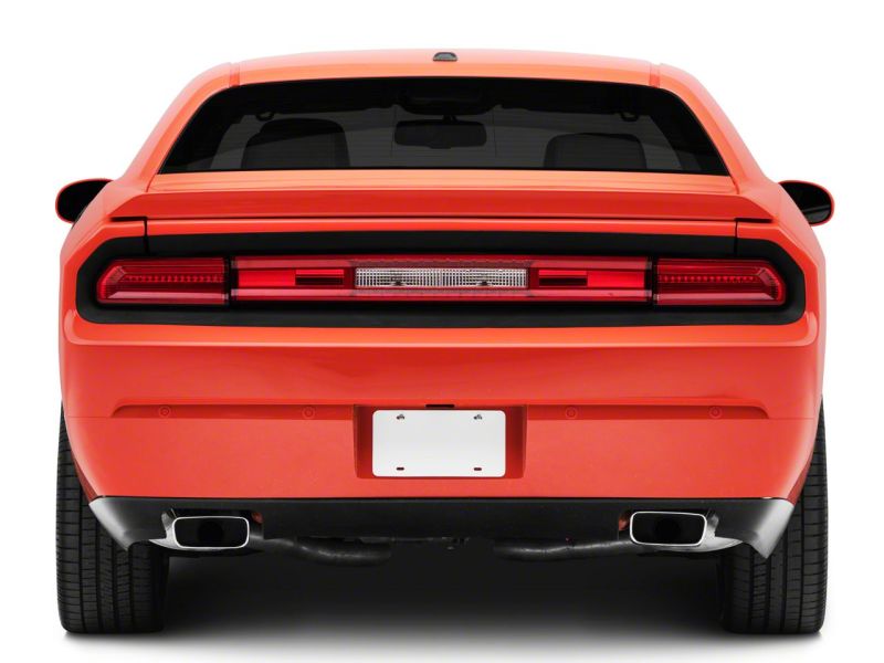 Raxiom 08-14 Dodge Challenger LED Tail Lights- Chrome Housing - Red/Clear Lens Tail Lights Raxiom