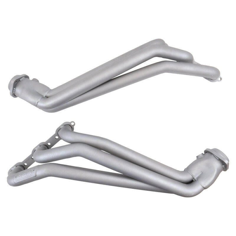 BBK 05-10 Dodge Challenger V6 Long Tube Exhaust Headers And Y Pipe And Converters - 1-5/8 Chrome Headers & Manifolds BBK