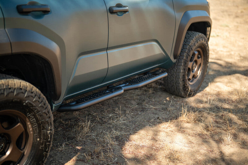 DV8 2025+ Toyota 4Runner OE Plus Side Steps - Micro-Texture Black Side Steps DV8 Offroad
