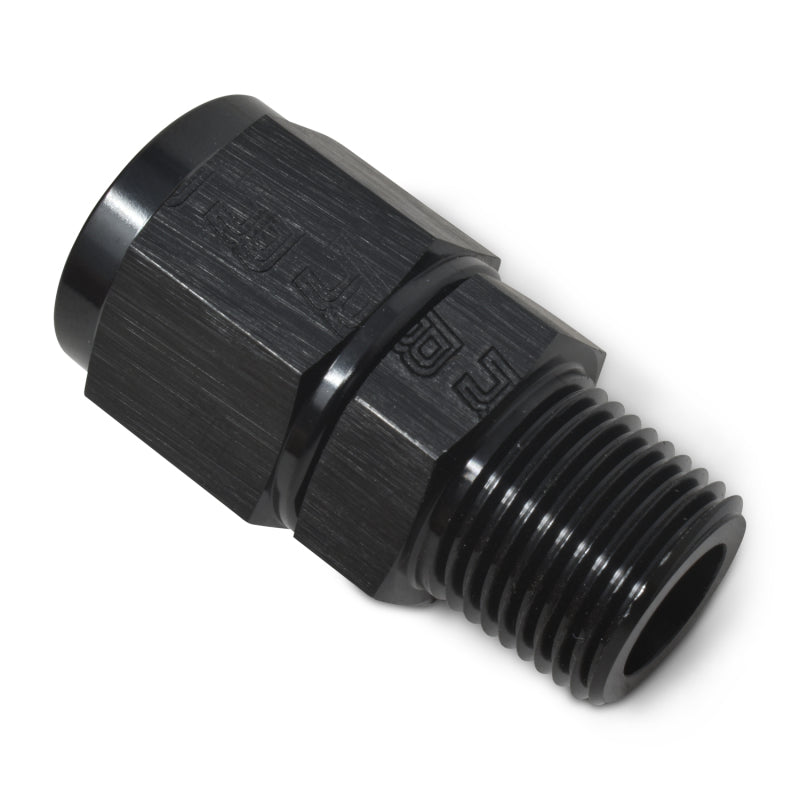 Russell Performance Straight AN Female to Male NPT (Black) Fittings Russell