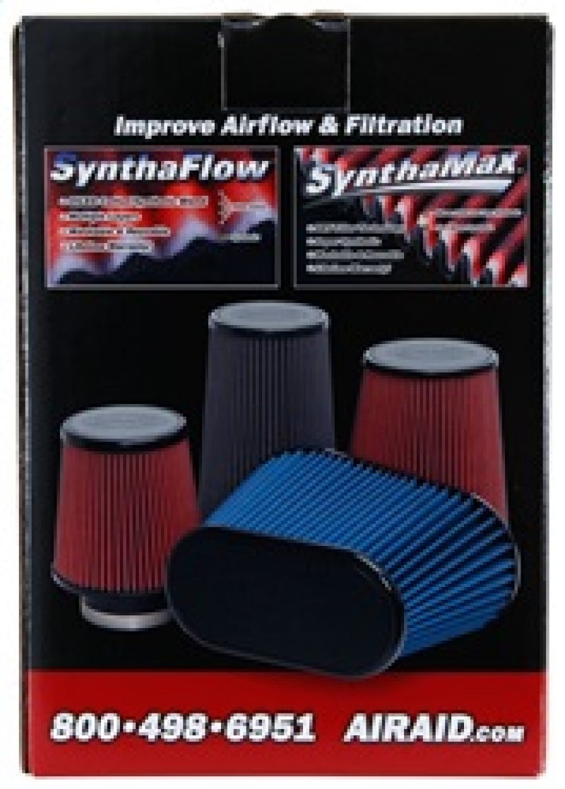 Airaid Universal Air Filter - Cone 4 x 7 x 4 5/8 x 7 w/ Short Flange Air Intake Components Airaid