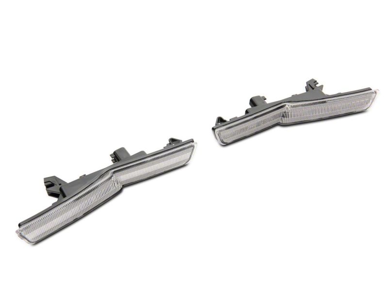 Raxiom 18-23 Dodge Challenger Widebody Axial Series LED Side Marker Lights Front and Rear- Clear Sidemarkers & Indicators Raxiom