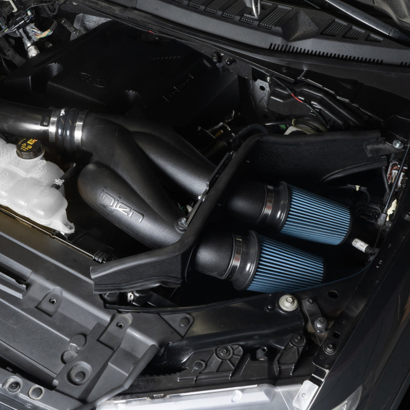 Injen 15-25 Ford F150 / 18-24 Ford Expedition Midnight Black Power-Flow Air Intake System Cold Air Intakes Injen