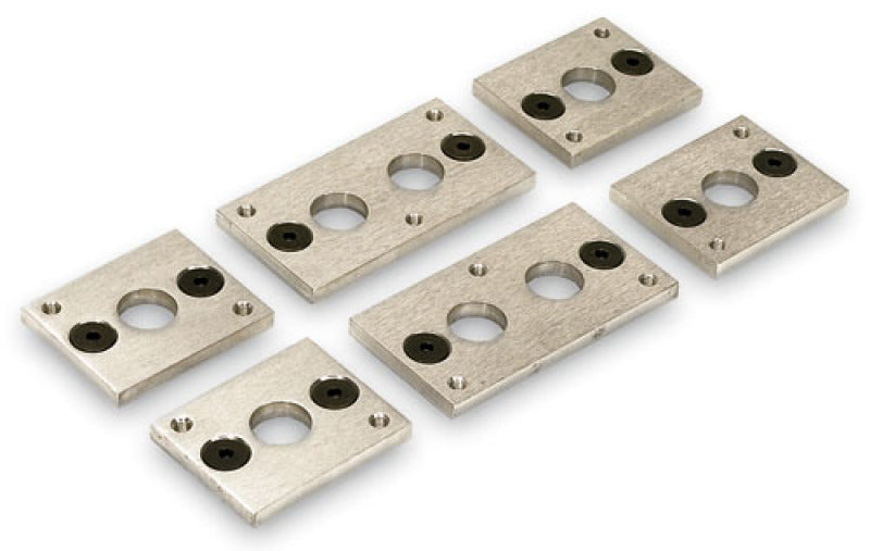 Moroso Chevrolet Small Block Header Flange Kit - 3/8in - Aluminum Plate Hardware Kits - Other Moroso