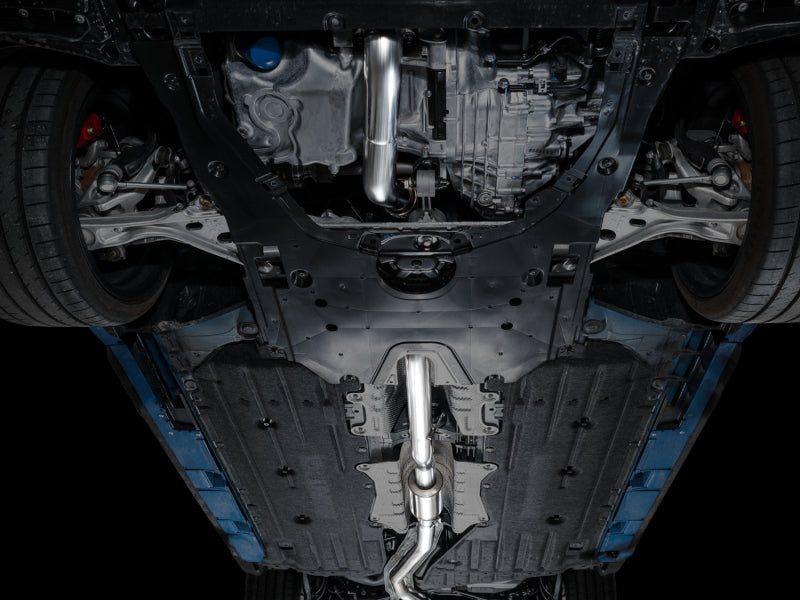 AWE Tuning 2023 Honda Civic Type R FL5 Track Edition Exhaust w/ Triple Diamond Black Tips Catback AWE Tuning