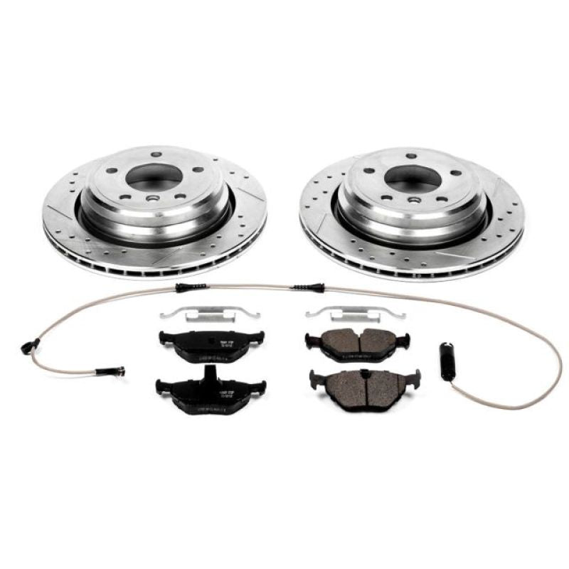 Power Stop 01-03 BMW 525i Rear Z23 Evolution Sport Brake Kit Brake Kits - Performance D&S PowerStop
