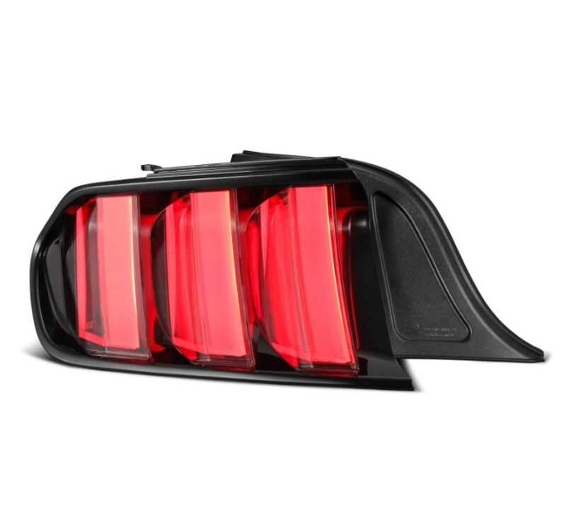 AlphaRex 15-23 Ford Mustang NOVA-Series Prismatic LED Tail Lights Black-Clear Tail Lights AlphaRex