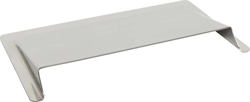 Kentrol 07-18 Jeep Wrangler JK Hood Vent Air Scoop - Polished Silver Hoods Kentrol