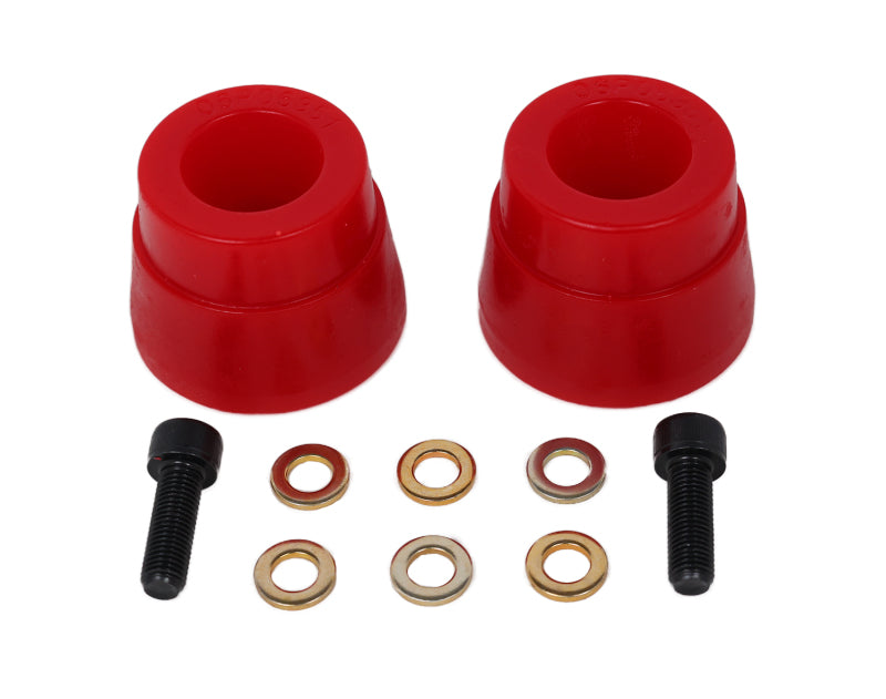 Energy Suspension 05-13 Toyota Tacoma 2WD(Prerunner)/4WD Red Front Bumper Stop Set Bushing Kits Energy Suspension