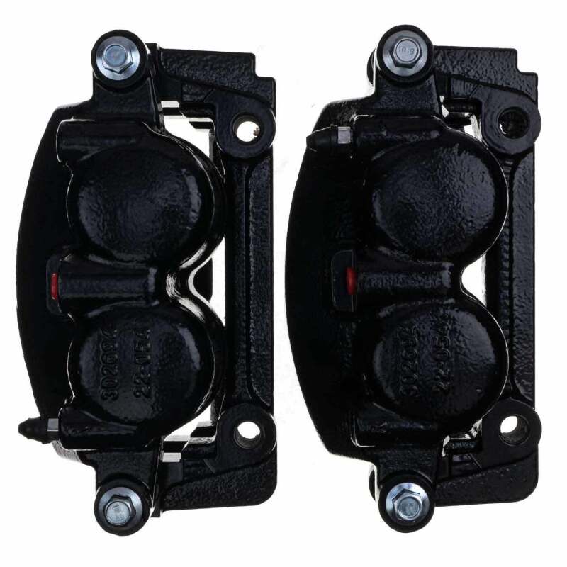 Power Stop 05-08 Ford F-150 Front Black Caliper - Pair w/Bracket Brake Calipers - Perf PowerStop