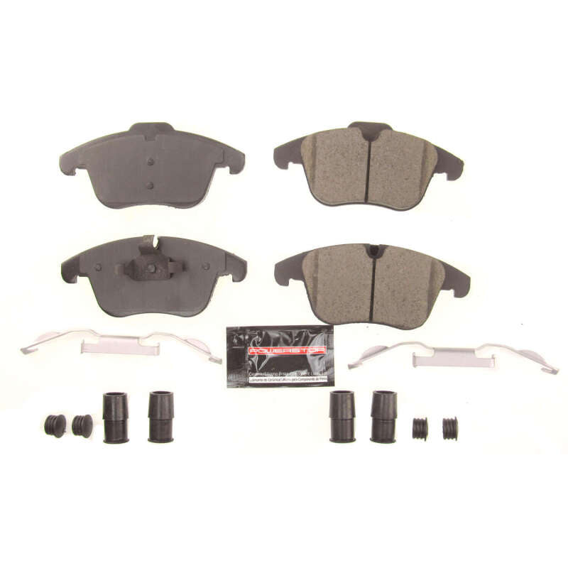 Power Stop 16-18 Jaguar XE Front Z23 Evolution Sport Brake Pads w/Hardware Brake Pads - Performance PowerStop