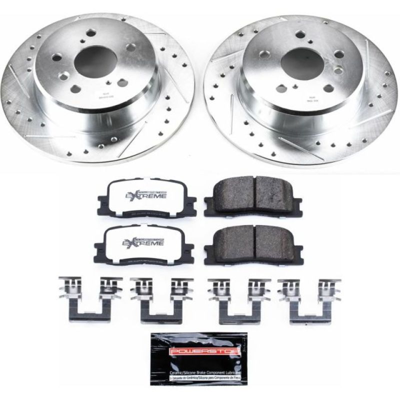 Power Stop 01-03 Toyota Highlander Rear Z36 Truck & Tow Brake Kit Brake Kits - Performance D&S PowerStop