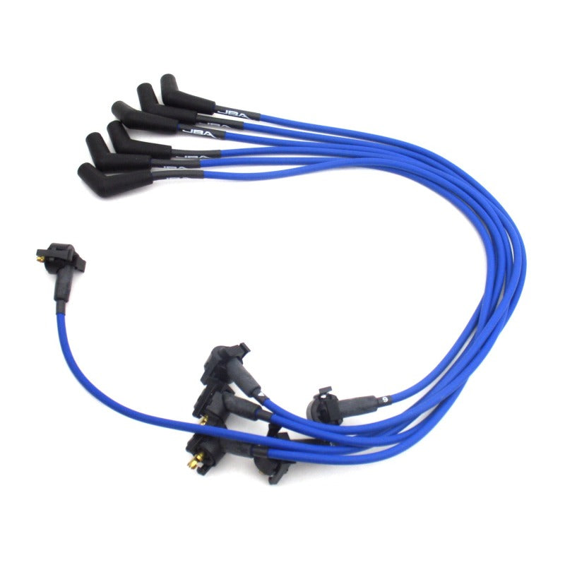 JBA 97-00 Ford 4.2L Ignition Wires - Blue Spark Plug Wire Sets JBA