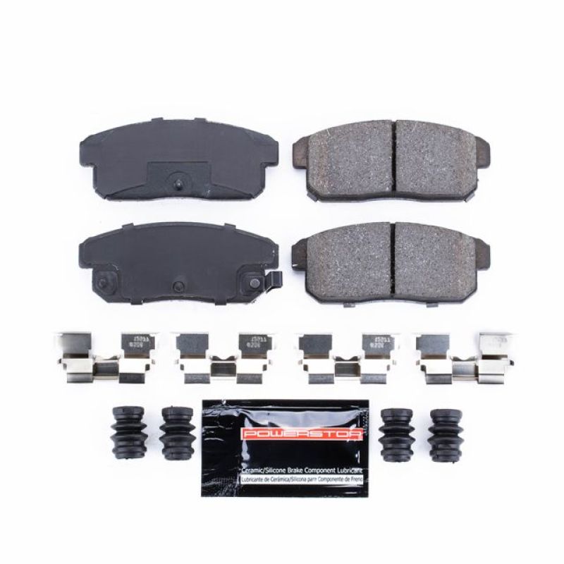 Power Stop 01-02 Infiniti G20 Rear Z23 Evolution Sport Brake Pads w/Hardware Brake Pads - Performance PowerStop