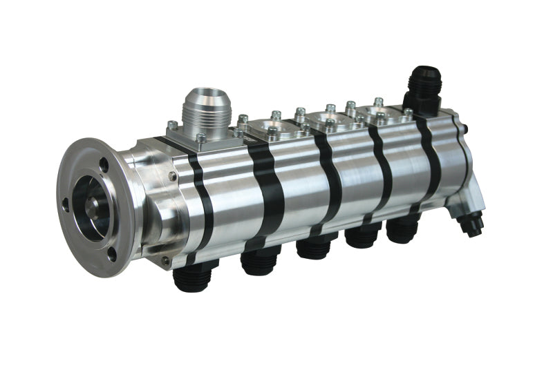 Moroso Procharger 5 Stage Dry Sump Oil Pump - Tri-Lobe - V-Band Clamp - 1.200 Pressure Oil Pumps Moroso