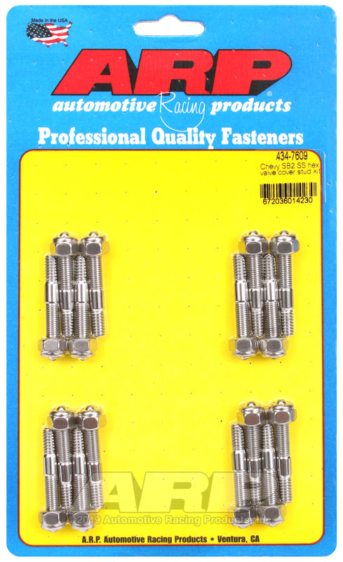 ARP Chevy SB2 SS Hex Valve Cover Stud Kit Hardware Kits - Other ARP