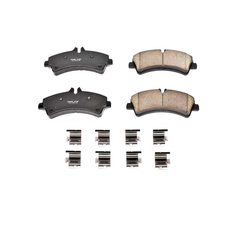 Power Stop 07-09 Dodge Sprinter 3500 Rear Z17 Evolution Ceramic Brake Pads w/Hardware Brake Pads - OE PowerStop