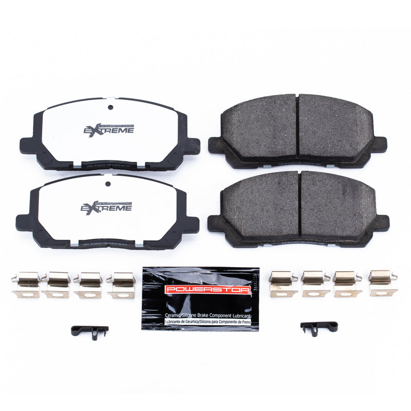 Power Stop 01-07 Toyota Highlander Front Z36 Truck & Tow Brake Pads w/Hardware Brake Pads - Performance PowerStop
