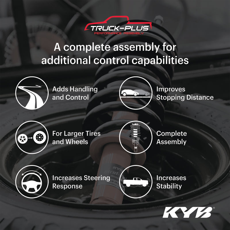 KYB 16-23 Toyota Tacoma 4WD Truck-Plus Performance Upgrade - Front Left Shocks and Struts KYB
