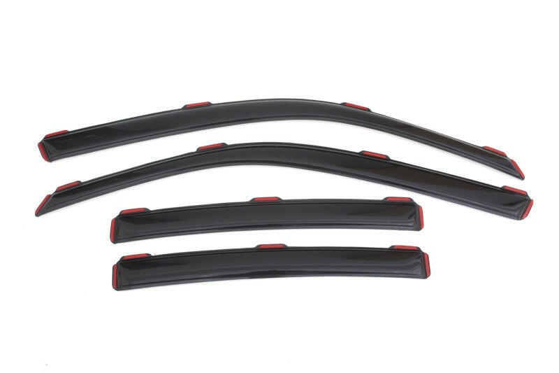 AVS 11-18 Dodge Charger Ventvisor In-Channel Front & Rear Window Deflectors 4pc - Smoke Wind Deflectors AVS