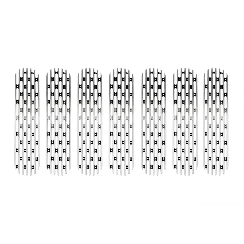 DV8 Offroad 2007-2018 Jeep JK Polished Grille Inserts Grilles DV8 Offroad