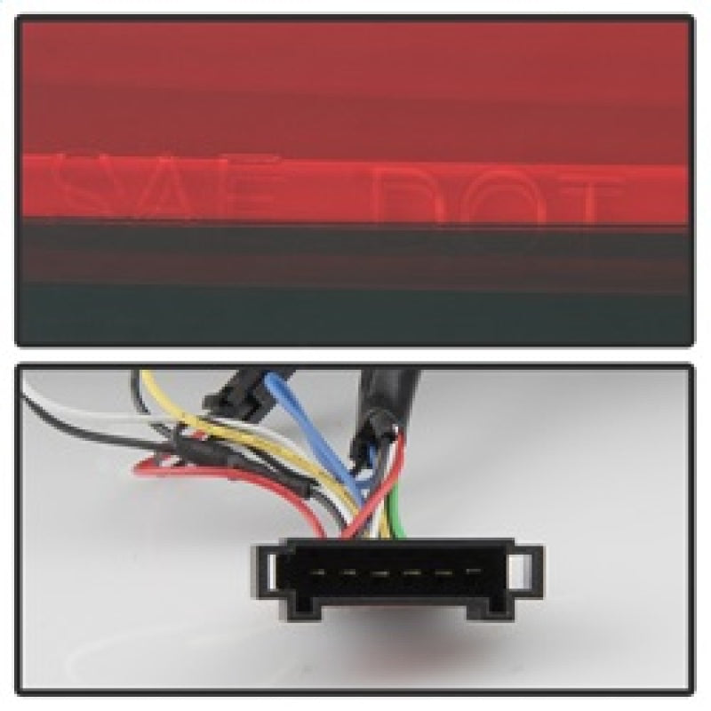 Spyder Porsche 987 Cayman 06-08 / Boxster 05-08 LED Tail Lights - Red Clear ALT-YD-P98705-LED-RC Tail Lights SPYDER