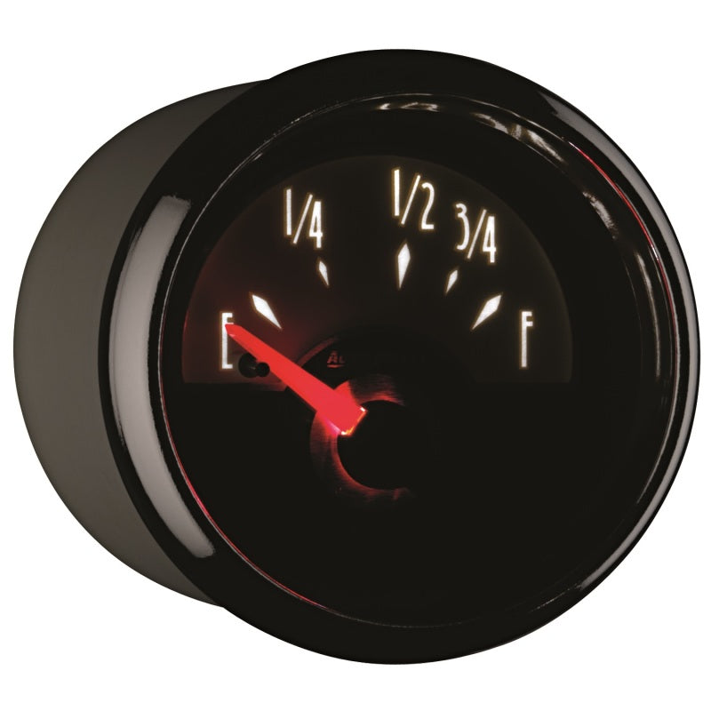 AutoMeter Gauge Fuel Level 2-1/16in. 73 Ohm(e) to 10 Ohm(f) Elec Cruiser Gauges AutoMeter
