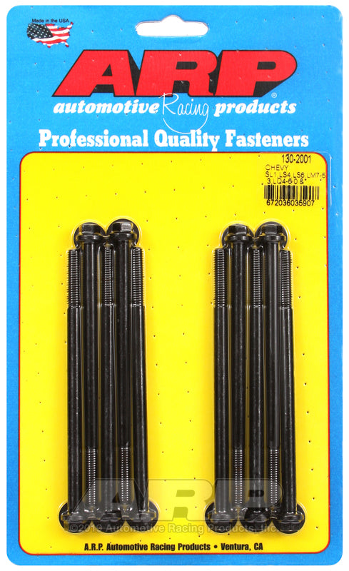 ARP Chevy LS1/LS4/LS6/LM7 5.3 / LQ4 6.0 / RL4 4.8 Hex Intake Manifold Bolt Kit Hardware Kits - Other ARP