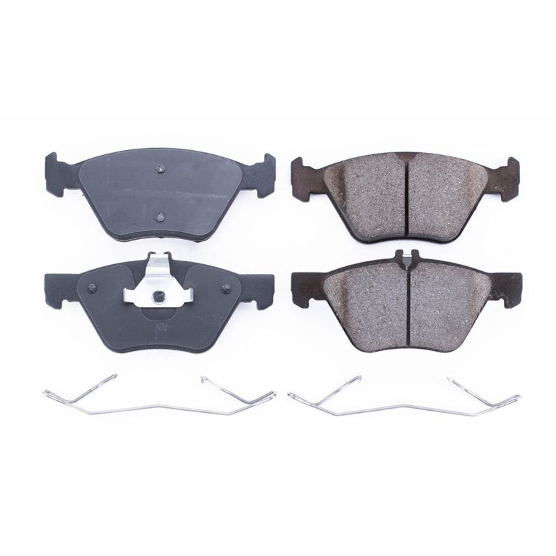 Power Stop 04-08 Chrysler Crossfire Front Z17 Evolution Ceramic Brake Pads w/Hardware Brake Pads - OE PowerStop