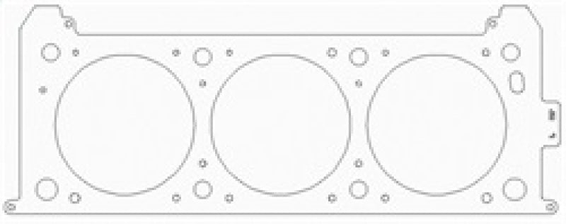Cometic GM LGD/LZ4/LZ8/LZ9/LZE/LZG High Value .051in MLS Cylinder Head Gasket - 101mm Bore - LHS Head Gaskets Cometic Gasket