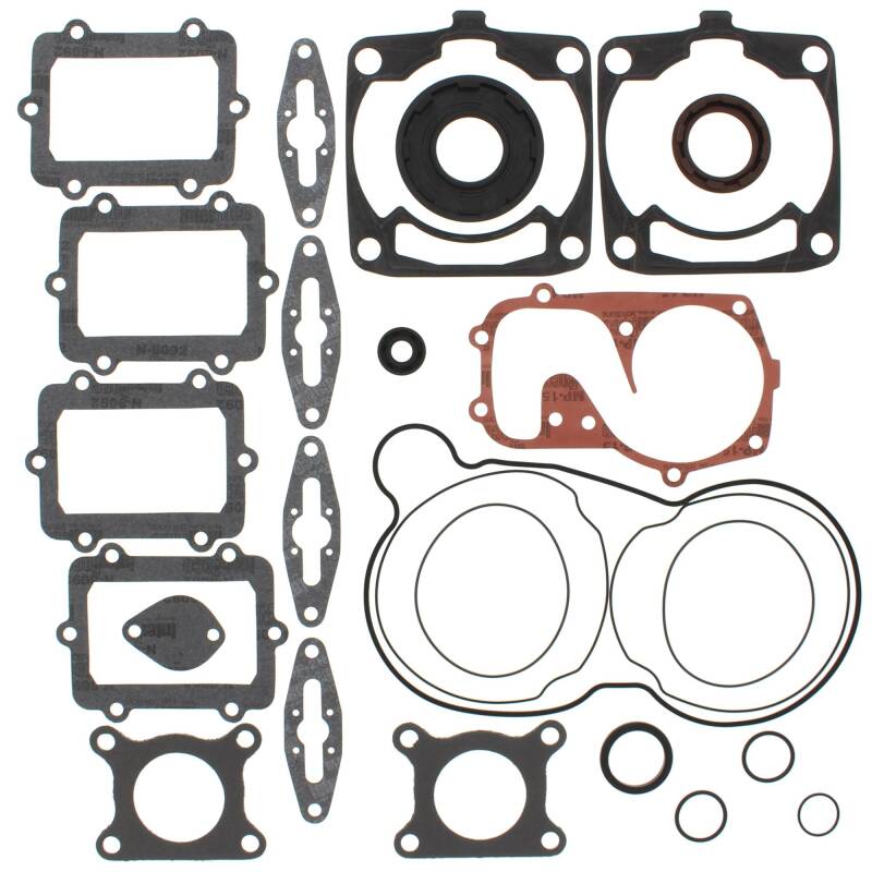 Vertex Gaskets 08-18 Polaris 600 IQ Racer/INTL Complete Gasket Kit w/ Oil Seals Engine Hardware Vertex Pistons