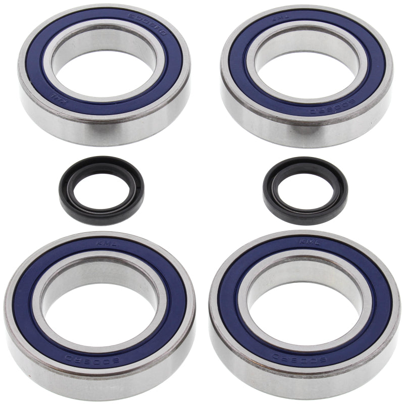 All Balls Racing 83-84 Kawasaki KLT200C Wheel Bearing Kit Rear Wheel Bearings All Balls Racing