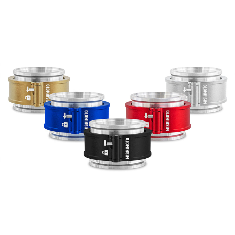 Mishimoto 2.5in Quick Release Clamp Assembly - Black Clamps Mishimoto