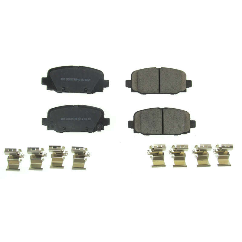 Power Stop 18-19 Jeep Compass Rear Z17 Evolution Ceramic Brake Pads w/Hardware Brake Pads - OE PowerStop