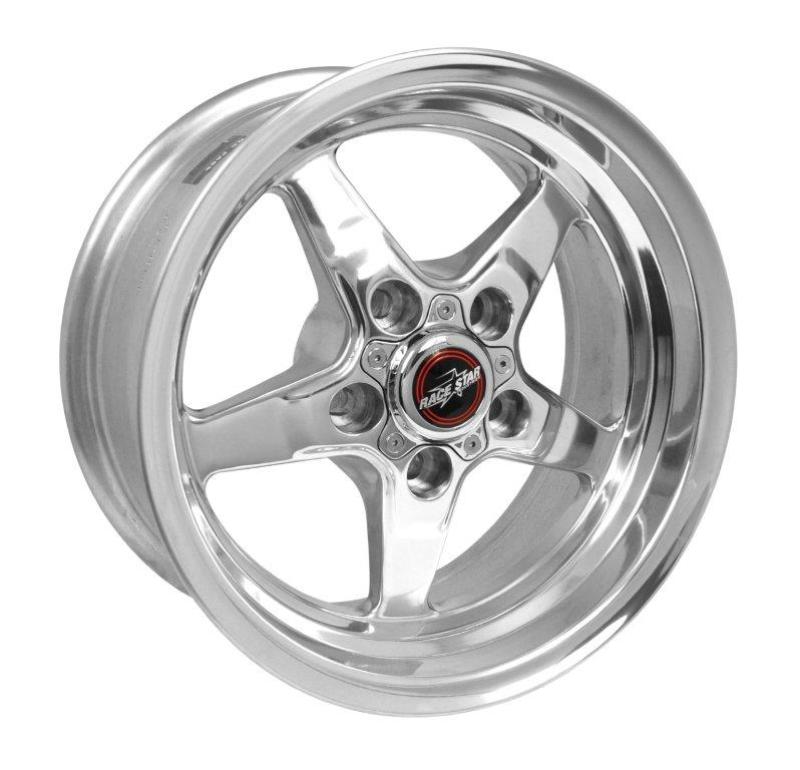 Race Star 92 Drag Star 15x7.00 5x4.75bc 3.50bs Direct Drill Polished Wheel Wheels - Cast Race Star